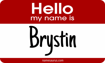 Hello my name is Brystin png download