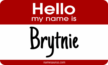 Hello my name is Brytnie png download