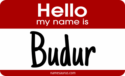 Hello my name is Budur png download