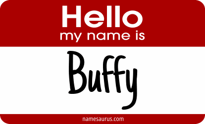 Hello my name is Buffy png download