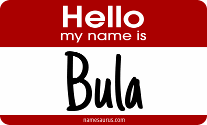 Hello my name is Bula png download