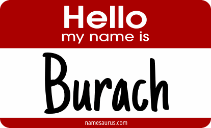 Hello my name is Burach png download