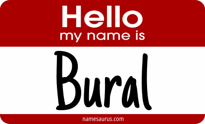 Hello my name is Bural png download