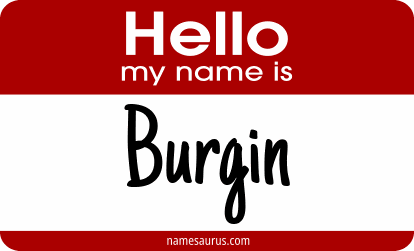 Hello my name is Burgin png download