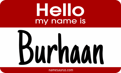 Hello my name is Burhaan png download