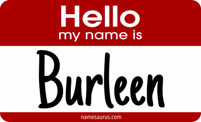 Hello my name is Burleen png download