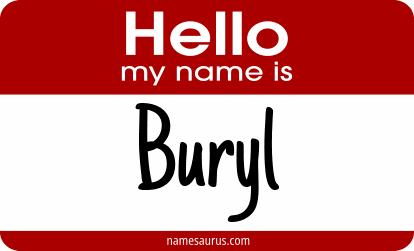 Hello my name is Buryl png download