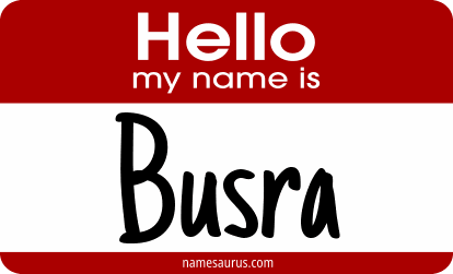 Hello my name is Busra png download