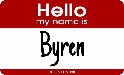 Hello my name is Byren png download
