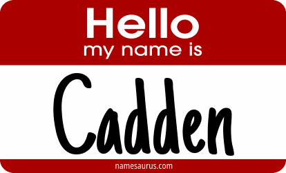 Hello my name is Cadden png download