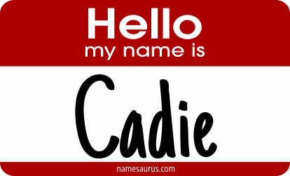 Hello my name is Cadie png download
