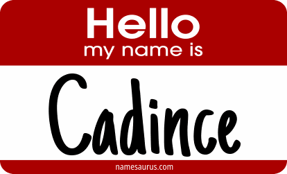 Hello my name is Cadince png download