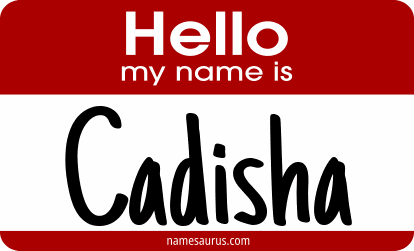 Hello my name is Cadisha png download