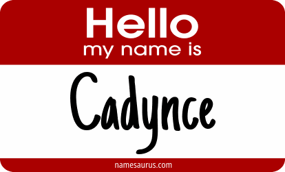 Hello my name is Cadynce png download