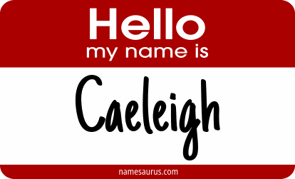 Hello my name is Caeleigh png download