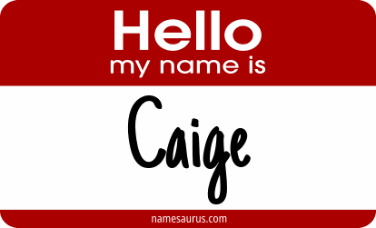 Hello my name is Caige png download