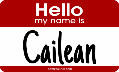 Hello my name is Cailean png download