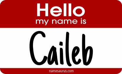 Hello my name is Caileb png download