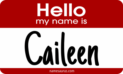 Hello my name is Caileen png download
