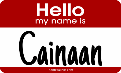 Hello my name is Cainaan png download