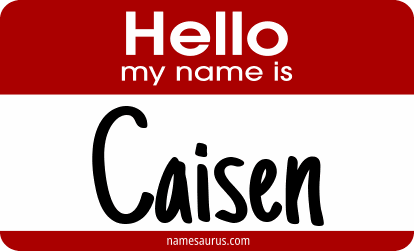 Hello my name is Caisen png download