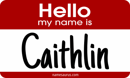 Hello my name is Caithlin png download