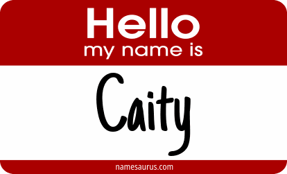 Hello my name is Caity png download