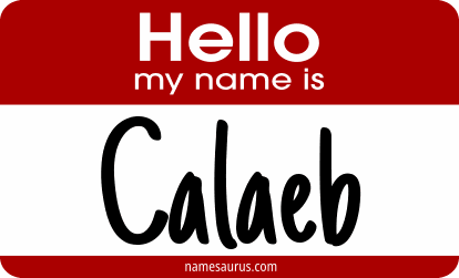 Hello my name is Calaeb png download