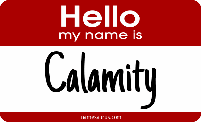 Hello my name is Calamity png download