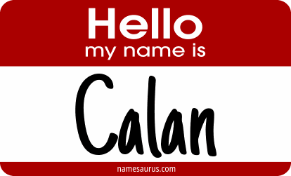 Hello my name is Calan png download