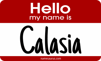 Hello my name is Calasia png download