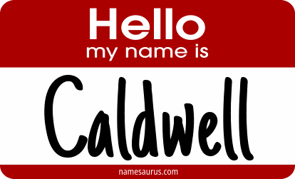 Hello my name is Caldwell png download