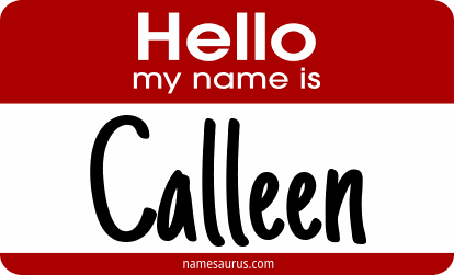 Hello my name is Calleen png download