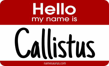 Hello my name is Callistus png download