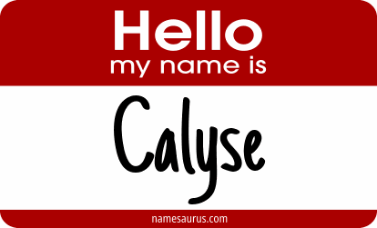Hello my name is Calyse png download
