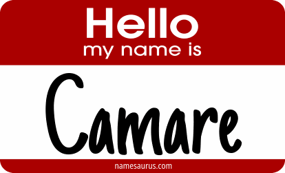 Hello my name is Camare png download