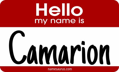 Hello my name is Camarion png download