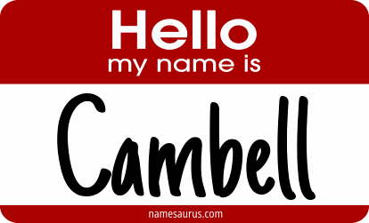 Hello my name is Cambell png download