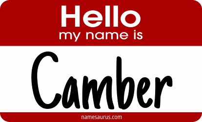 Hello my name is Camber png download