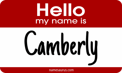 Hello my name is Camberly png download