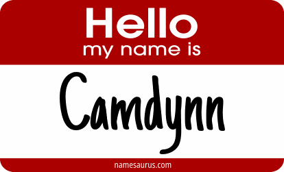 Hello my name is Camdynn png download