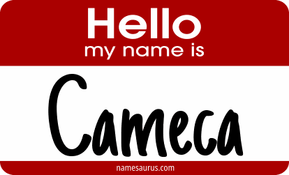 Hello my name is Cameca png download