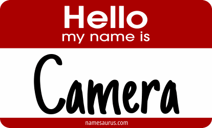 Hello my name is Camera png download