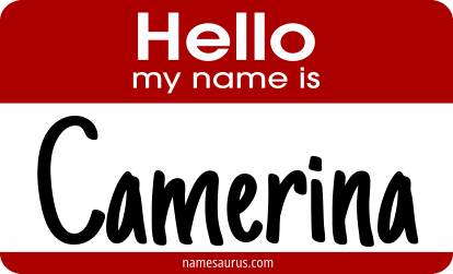 Hello my name is Camerina png download