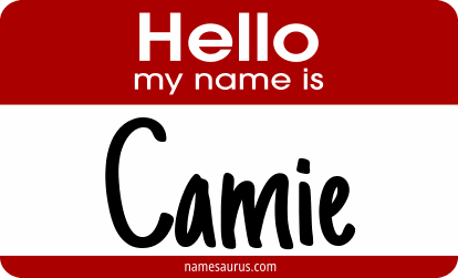 Hello my name is Camie png download
