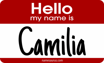 Hello my name is Camilia png download