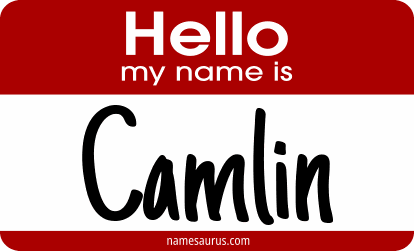 Hello my name is Camlin png download