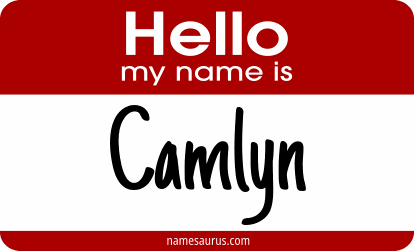 Hello my name is Camlyn png download