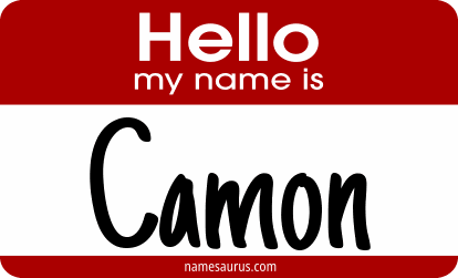 Hello my name is Camon png download