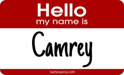 Hello my name is Camrey png download